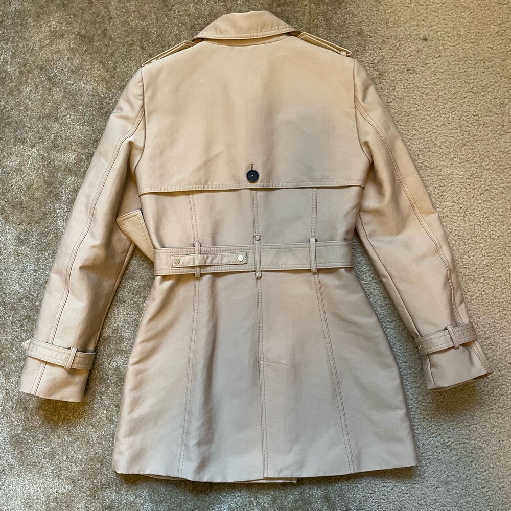 Zara Short Trench Coat - Picture 4 of 7